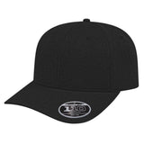Cap America Flexfit 110® Ribbed Tri - Blend Full Fabric Cap i8526 Black Standard