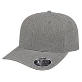 Cap America Flexfit 110® Ribbed Tri - Blend Full Fabric Cap i8526 Heather Gray Standard
