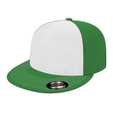 Cap America Flexfit® Aerated Performance Cap i8508 White/Kelly Green XS Caps