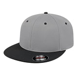 Cap America Flexfit® Full Fabric Performance Cap i8530 Silver/Black XXL Caps