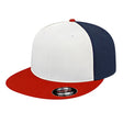 Cap America Flexfit® Full Fabric Performance Cap i8530 White/Red/Navy L/XL Caps