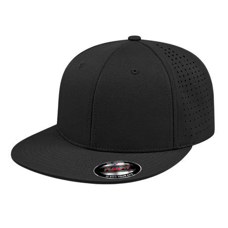 Cap America Flexfit® Perforated Performance Cap i8503 Black L/XL Caps