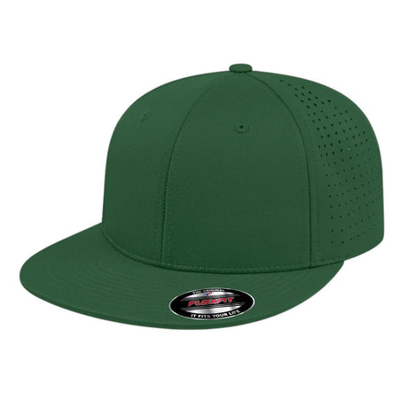 Cap America Flexfit® Perforated Performance Cap i8503 Dark Green S/M Caps