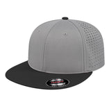 Cap America Flexfit® Perforated Performance Cap i8503 Silver/Black XXL Caps