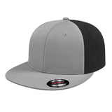 Cap America Flexfit® Perforated Performance Cap i8503 Silver/Silver/Black XXL Caps