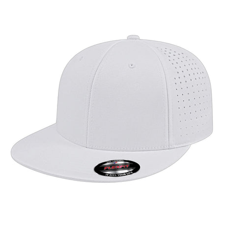 Cap America Flexfit® Perforated Performance Cap i8503 White L/XL Caps