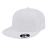 Cap America Flexfit® Perforated Performance Cap i8503 White L/XL Caps