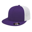 Cap America Flexfit® Performance Trucker Cap i8501 Purple/White S/M Caps