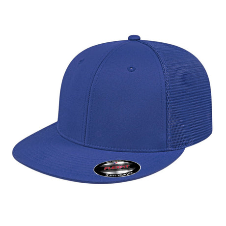 Cap America Flexfit® Performance Trucker Cap i8501 Royal XXL Caps