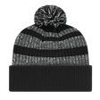 Cap America Heavy Ribbed Knit Cap with Cuff iK57 Red/White/Black Standard