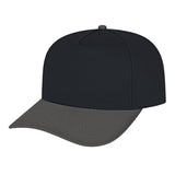 Cap America Hometown 5 Panel i3068 Black/Charcoal Standard Caps
