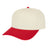 Cap America Hometown 5 Panel i3068 Cream/Red Standard Caps