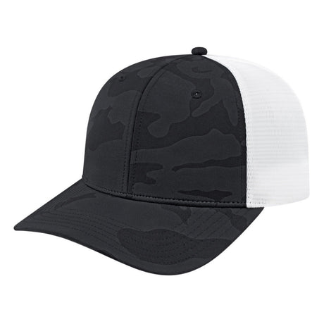 Cap America Horizon Camo Trucker Cap i2024 Black/White Standard