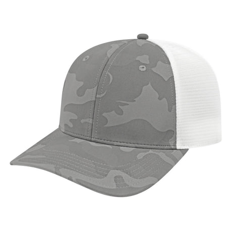Cap America Horizon Camo Trucker Cap i2024 Gray/White Standard