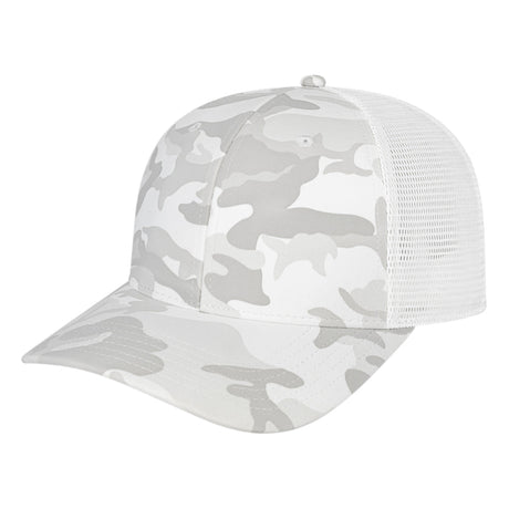 Cap America Horizon Camo Trucker Cap i2024 Snow/White Standard