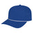 Cap America I3056 Summit Perforated Cap with Rope Royal with White Rope Standard Caps