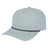 Cap America I3056 Summit Perforated Cap with Rope Smoke with Black Rope Standard Caps