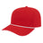 Cap America Icon Performance Rope Cap i7256 Red with White Rope Standard Caps