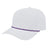 Cap America Icon Performance Rope Cap i7256 White with Red/White/Royal Rope Standard Caps