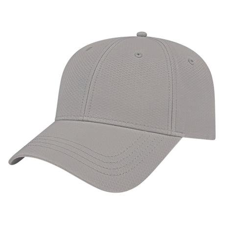 Cap America Lightweight Polyester Performance Cap i7035 Gray Standard