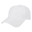 Cap America Lightweight Polyester Performance Cap i7035 White Standard