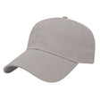 Cap America Lightweight Structured Low Profile Cap i5000 Gray Standard