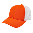 Cap America Low Profile Trucker Cap i3115 Orange/White OSFM