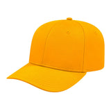 Cap America Original Poly/Cotton Snapback Cap i8505 Athletic Gold XS Caps
