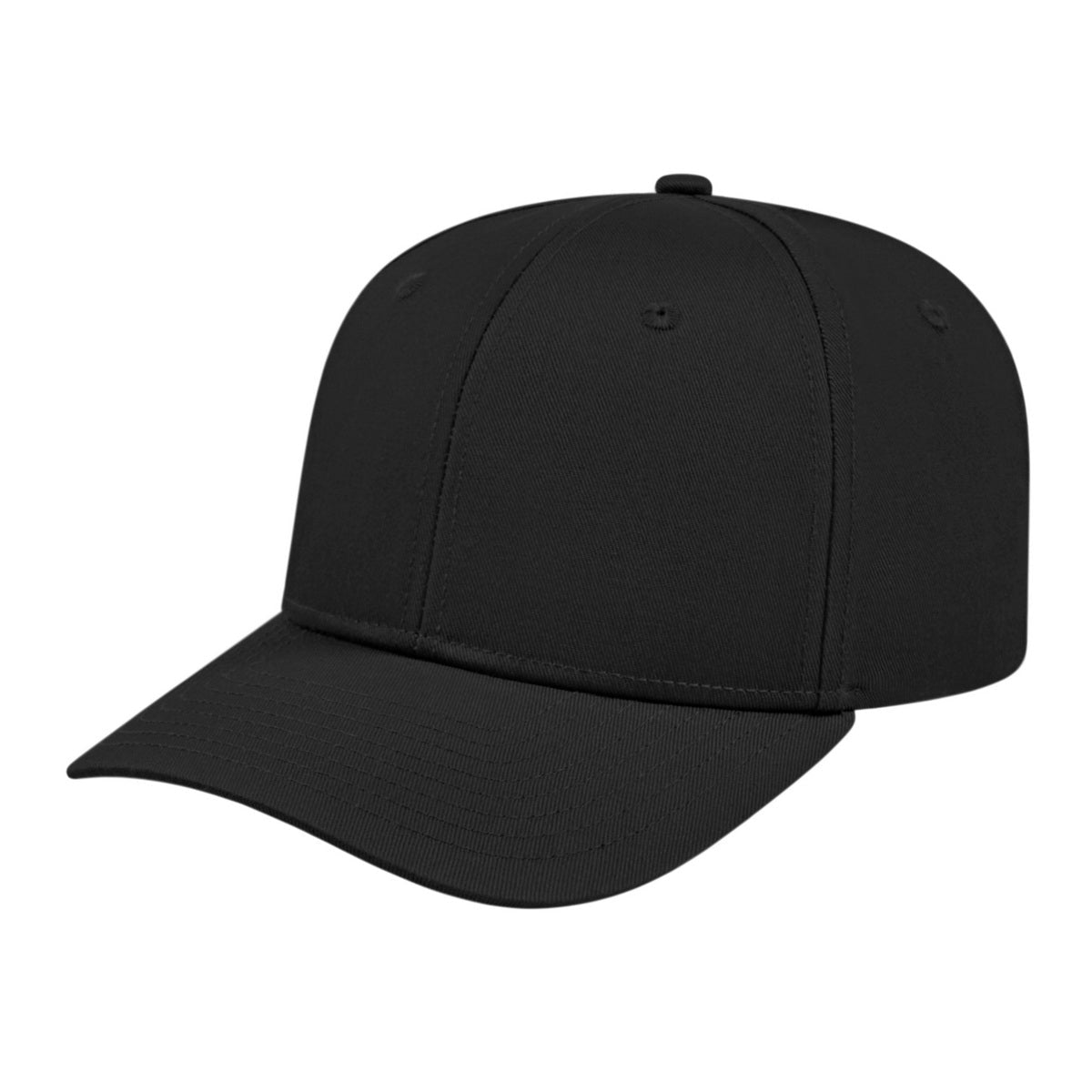 Cap America Original Poly/Cotton Snapback Cap i8505 Black Adult Caps