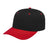Cap America Original Poly/Cotton Snapback Cap i8505 Black/Red Adult Caps