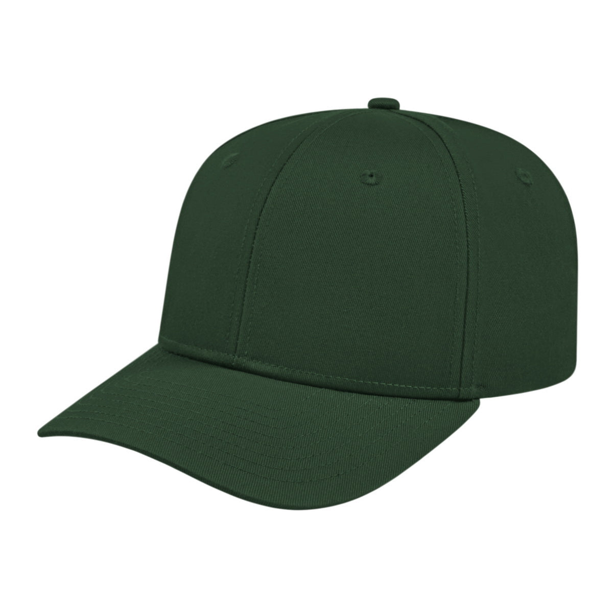 Cap America Original Poly/Cotton Snapback Cap i8505 Dark Green Adult Caps