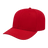 Cap America Original Poly/Cotton Snapback Cap i8505 Red Adult Caps