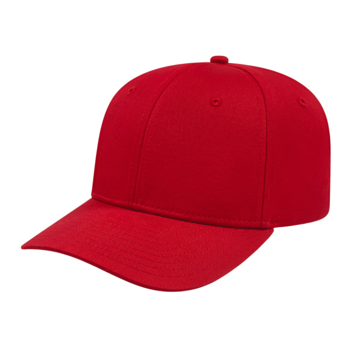 Cap America Original Poly/Cotton Snapback Cap i8505 Red Adult Caps