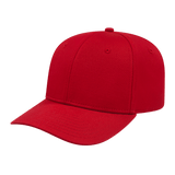 Cap America Original Poly/Cotton Snapback Cap i8505 Red Adult Caps