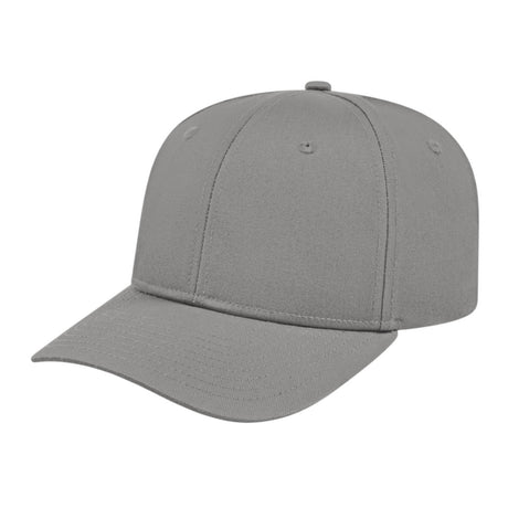Cap America Original Poly/Cotton Snapback Cap i8505 Silver Youth Caps