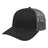 Cap America Original Trucker Cap i3028 Black/Charcoal Standard Caps