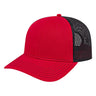 Cap America Original Trucker Cap i3028 Red/Black Standard Caps