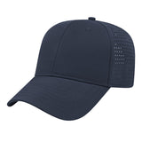 Cap America Perforated Polyester Cap i7038 Navy Standard