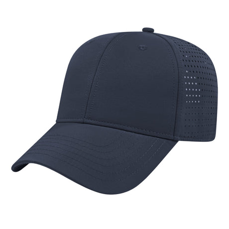 Cap America Perforated Polyester Cap i7038 Navy Standard
