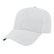 Cap America Perforated Polyester Cap i7038 White Standard