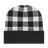 Cap America Plaid Knit Cap with Cuff RKP12 Olive/Black Standard