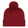 Cap America Premium Diagonal Weave Knit Cap with Cuff iK8554 Dark Heather Standard