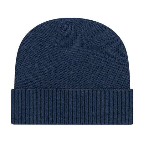 Cap America Premium Recycled Knit Cap with Cuff iK8557 Silver Standard