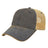 Cap America Premium Vintage Washed Mesh Back Cap i8527 Navy/Khaki OSFM