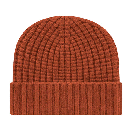 Cap America Premium Waffle Knit Cap with Cuff iK8552 Mustard Standard