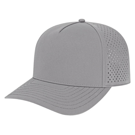 Cap America Premium Water - Resistant Perforated Cap i8540 Silver Standard