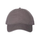 CAP AMERICA Relaxed Golf Dad Hat - CAP AMERICA i1002 Charcoal Adjustable Caps