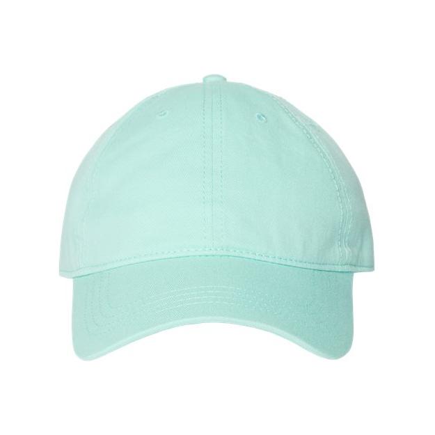 CAP AMERICA Relaxed Golf Dad Hat - CAP AMERICA i1002 Mint Adjustable Caps