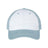 CAP AMERICA Relaxed Golf Dad Hat - CAP AMERICA i1002 White/ Smoke Blue Adjustable Caps