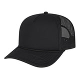 Cap America Retro Foamie Trucker Cap i5054 Black Standard